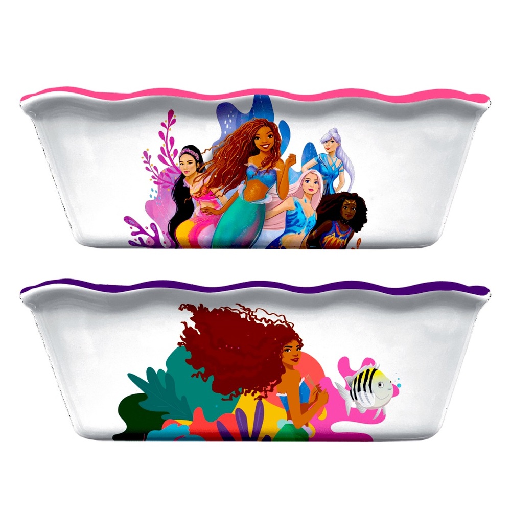 2023 Disney Mini Ceramic Loaf Pan, Set of 2